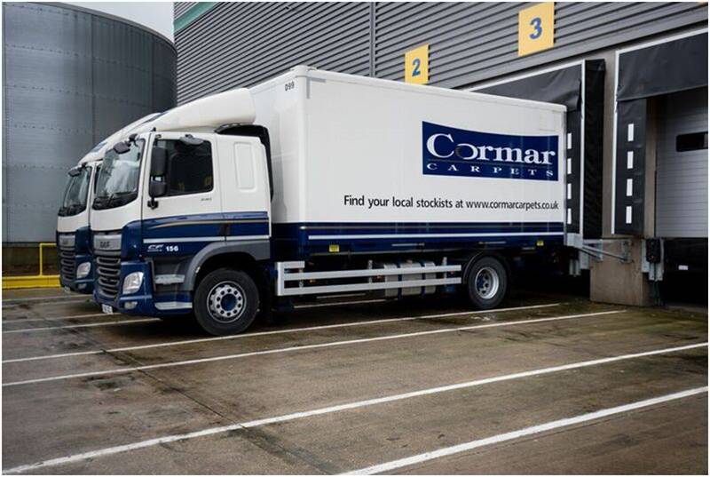 New Trucks at Cormar Carpets