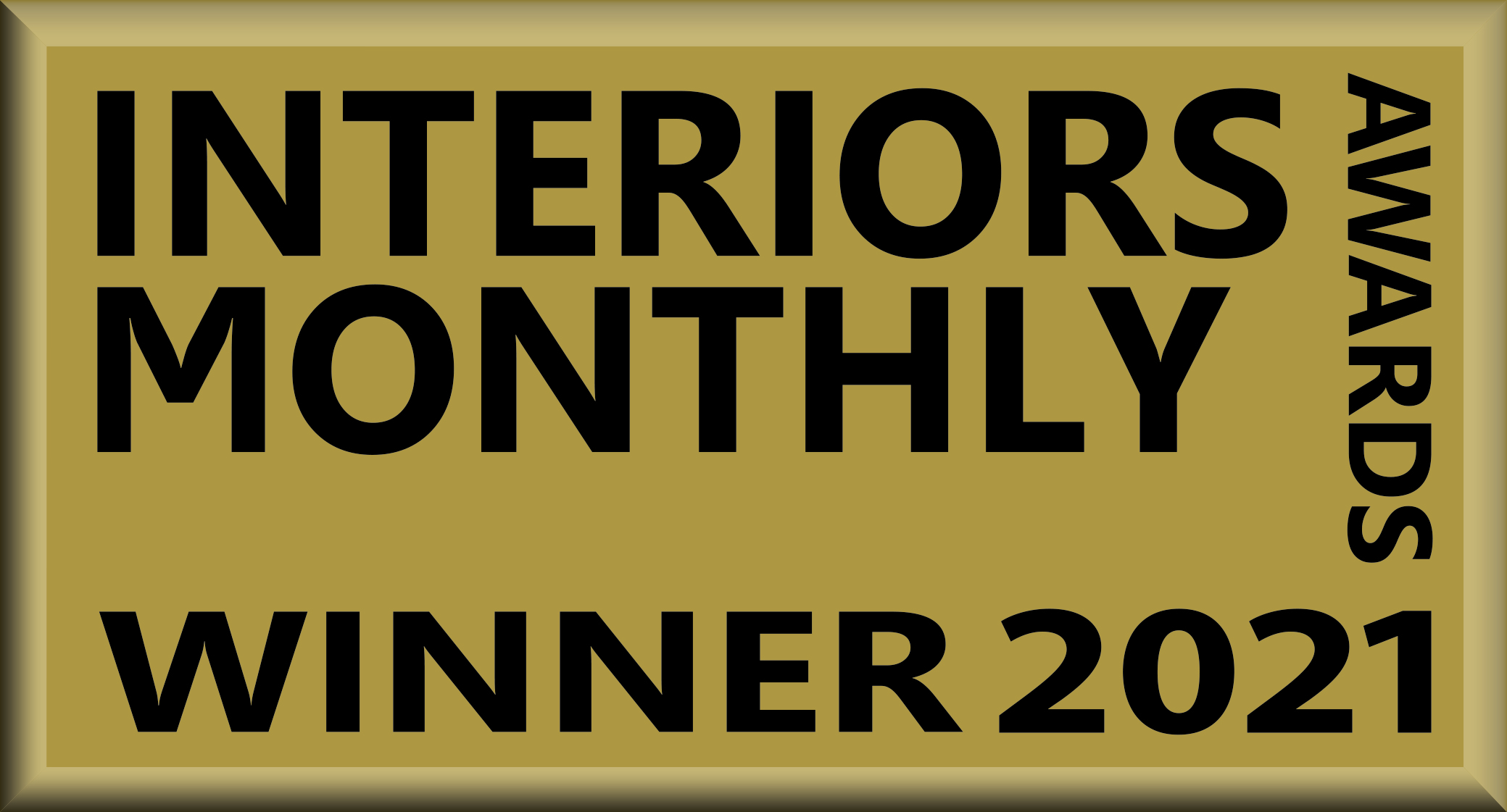 Interiors Monthly Award Winner 2021
